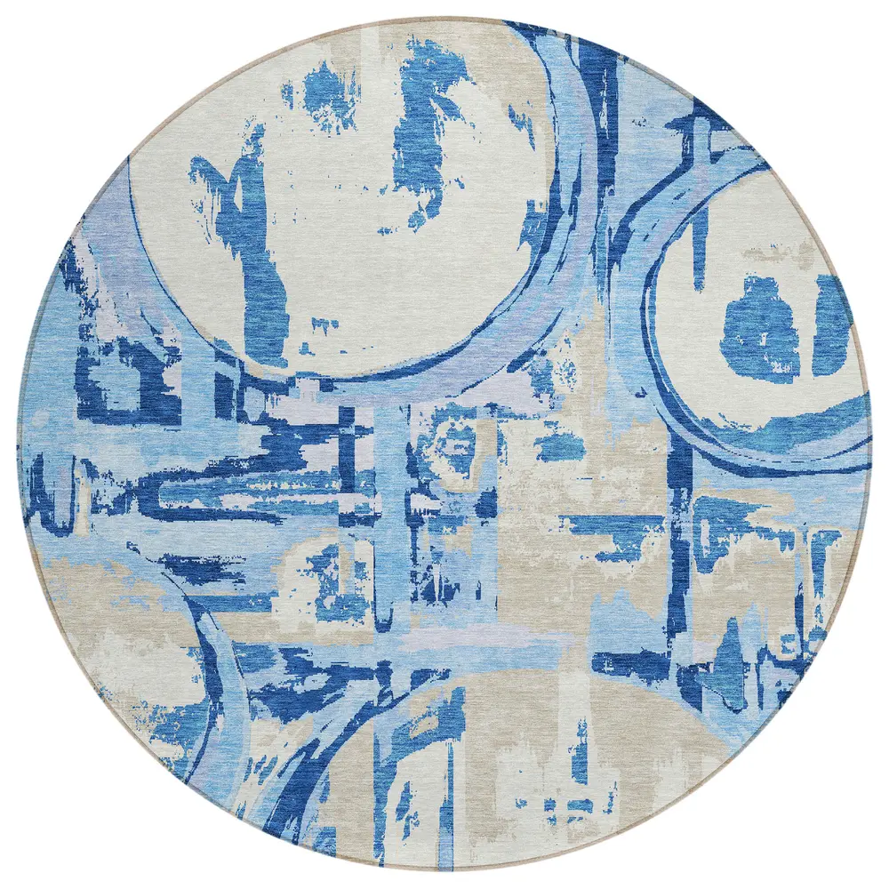 Chantille ACN855 Sky 8' x 8' Rug