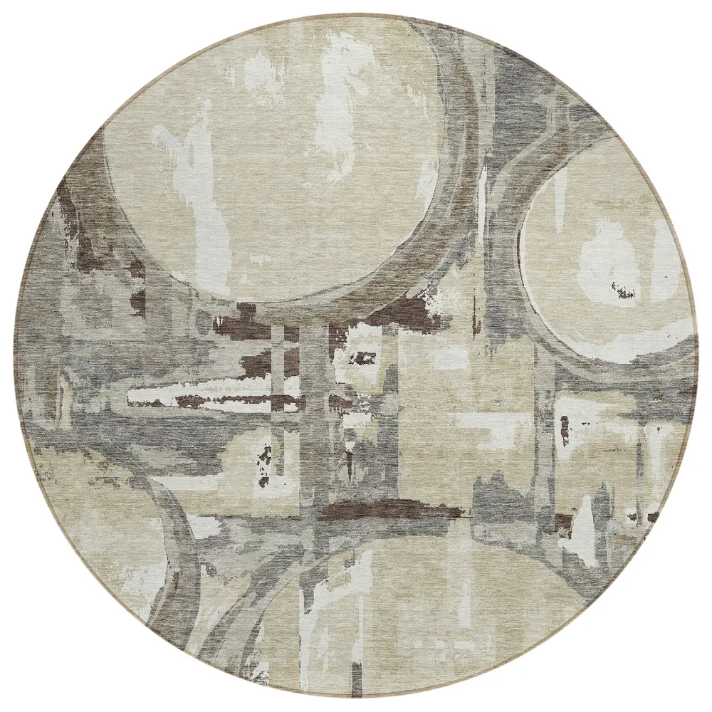 Chantille ACN855 Tan 8' x 8' Rug