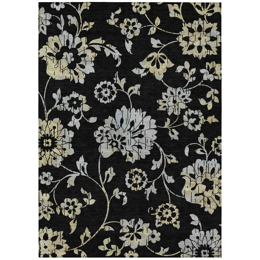 Chantille ACN856 Black 9' x 12' Rug