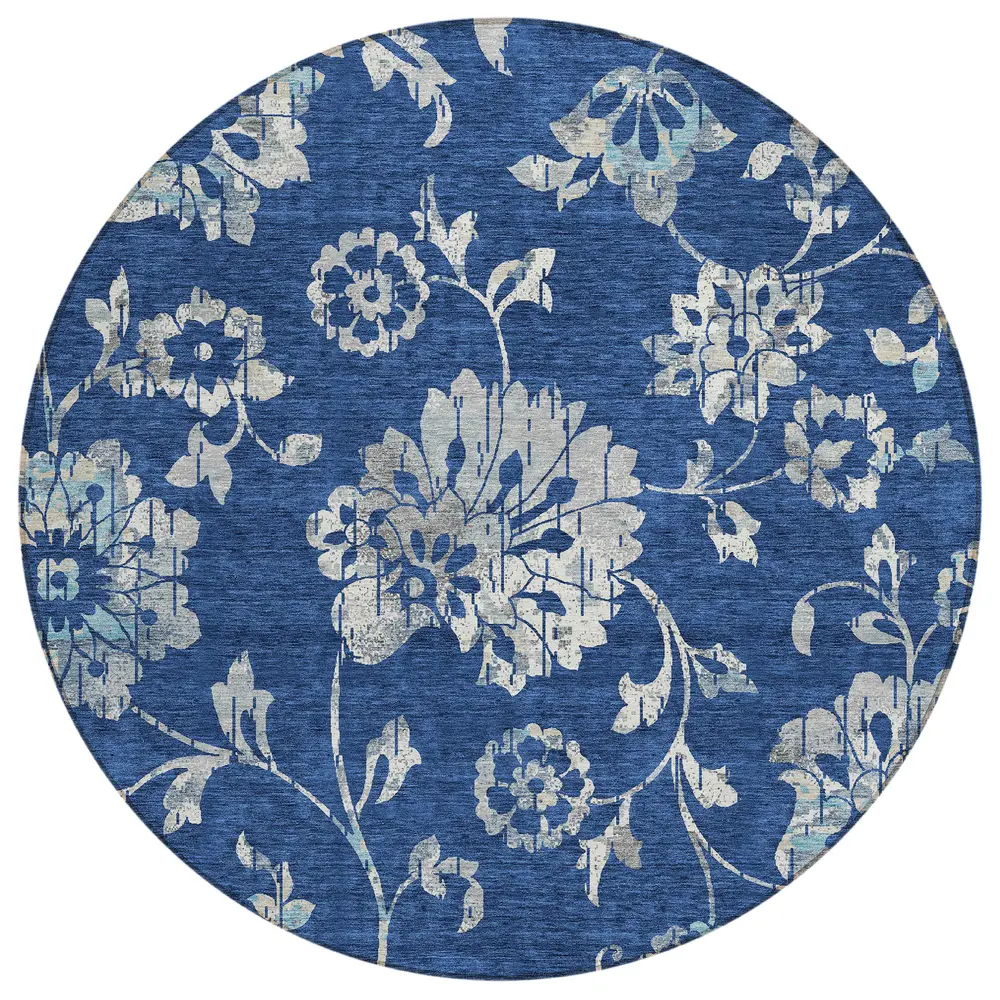 Chantille ACN856 Navy 8' x 8' Rug