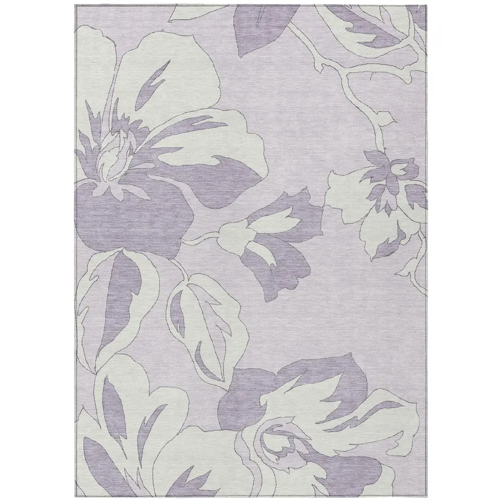 Chantille ACN857 Lavender 5' x 7'6