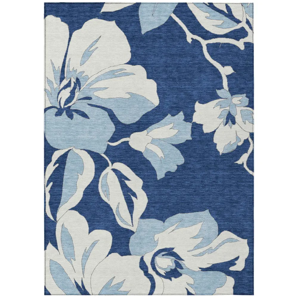 Chantille ACN857 Navy 3' x 5' Rug