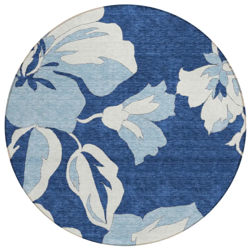 Chantille ACN857 Navy 8' x 8' Rug