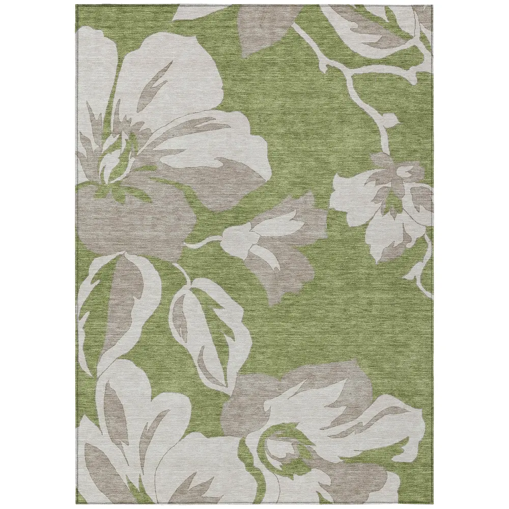 Chantille ACN857 Olive 5' x 7'6