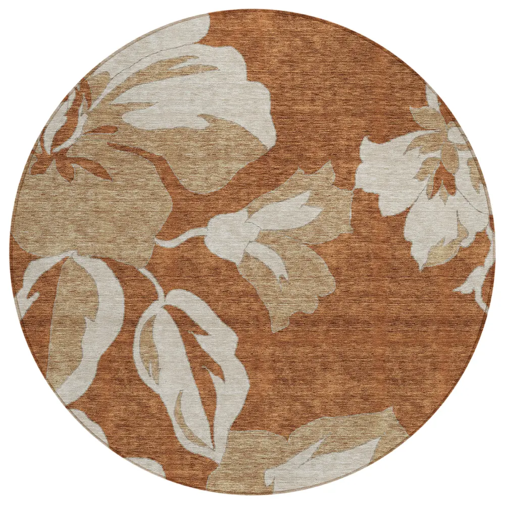 Chantille ACN857 Terracotta 8' x 8' Rug