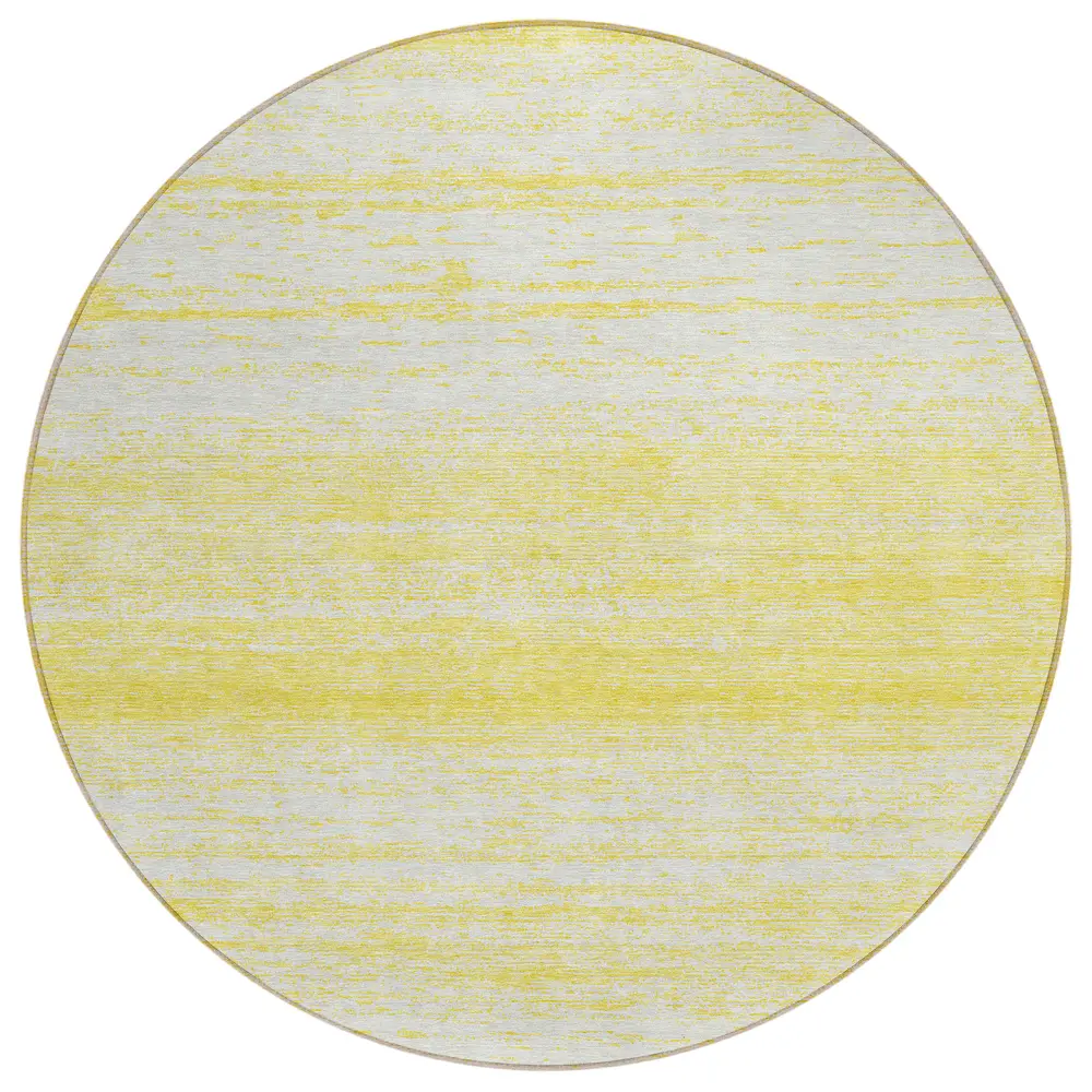 Chantille ACN859 Yellow 8' x 8' Rug