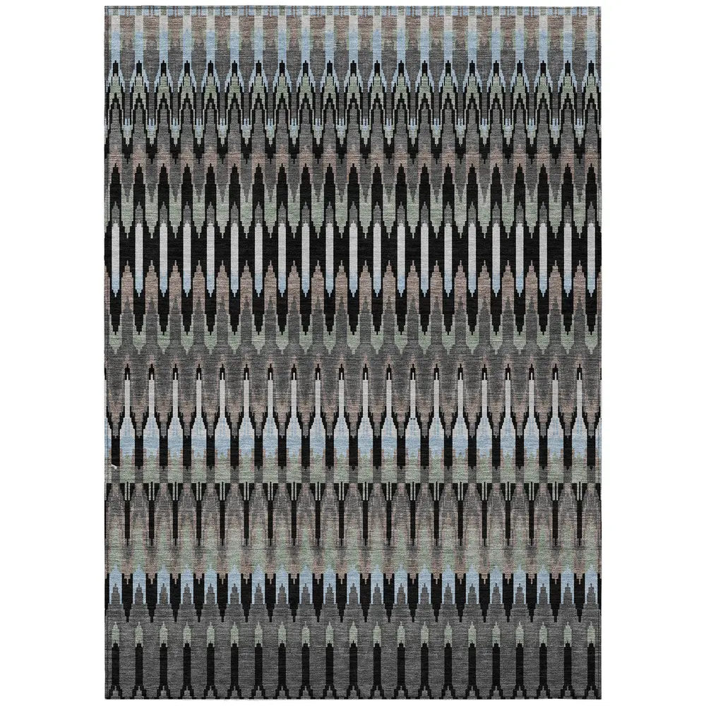 Chantille ACN860 Black 3' x 5' Rug