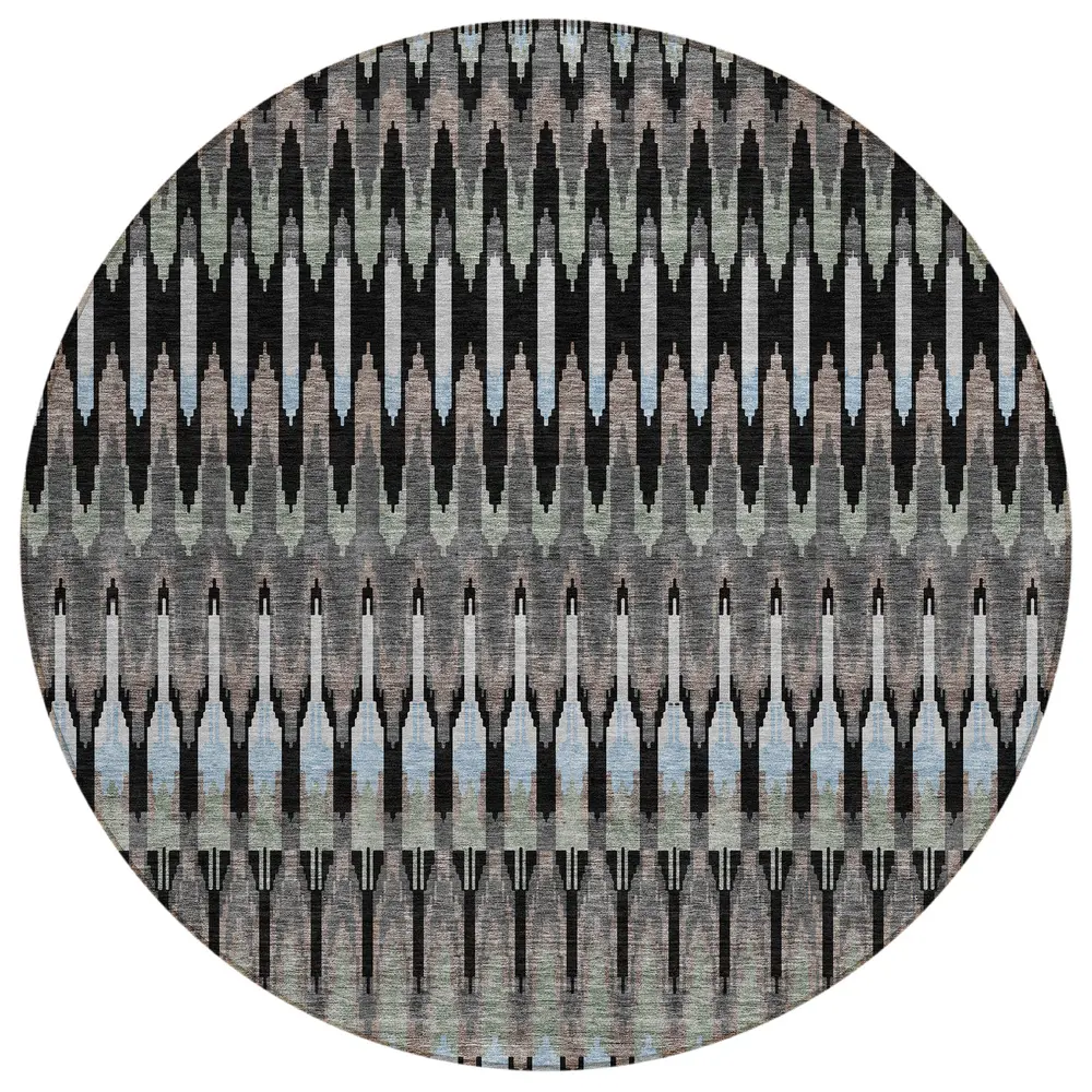 Chantille ACN860 Black 8' x 8' Rug