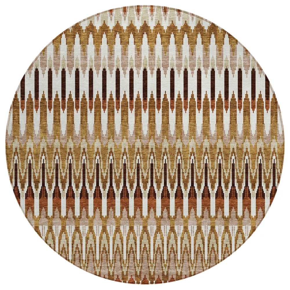 Chantille ACN860 Terracotta 8' x 8' Rug