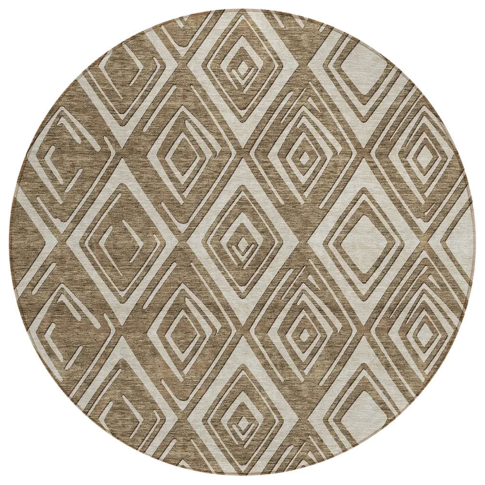 Chantille ACN862 Brown 8' x 8' Rug