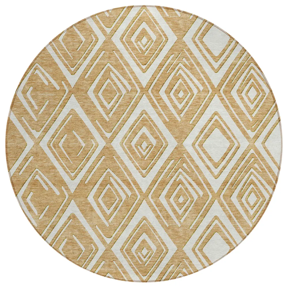 Chantille ACN862 Gold 8' x 8' Rug