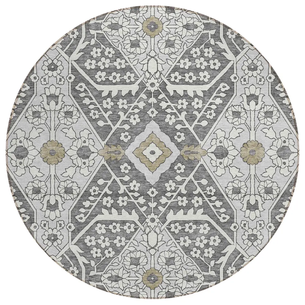 Chantille ACN863 Charcoal 8' x 8' Rug