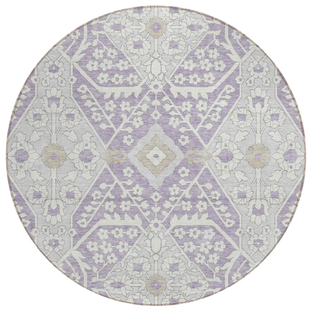 Chantille ACN863 Lavender 8' x 8' Rug