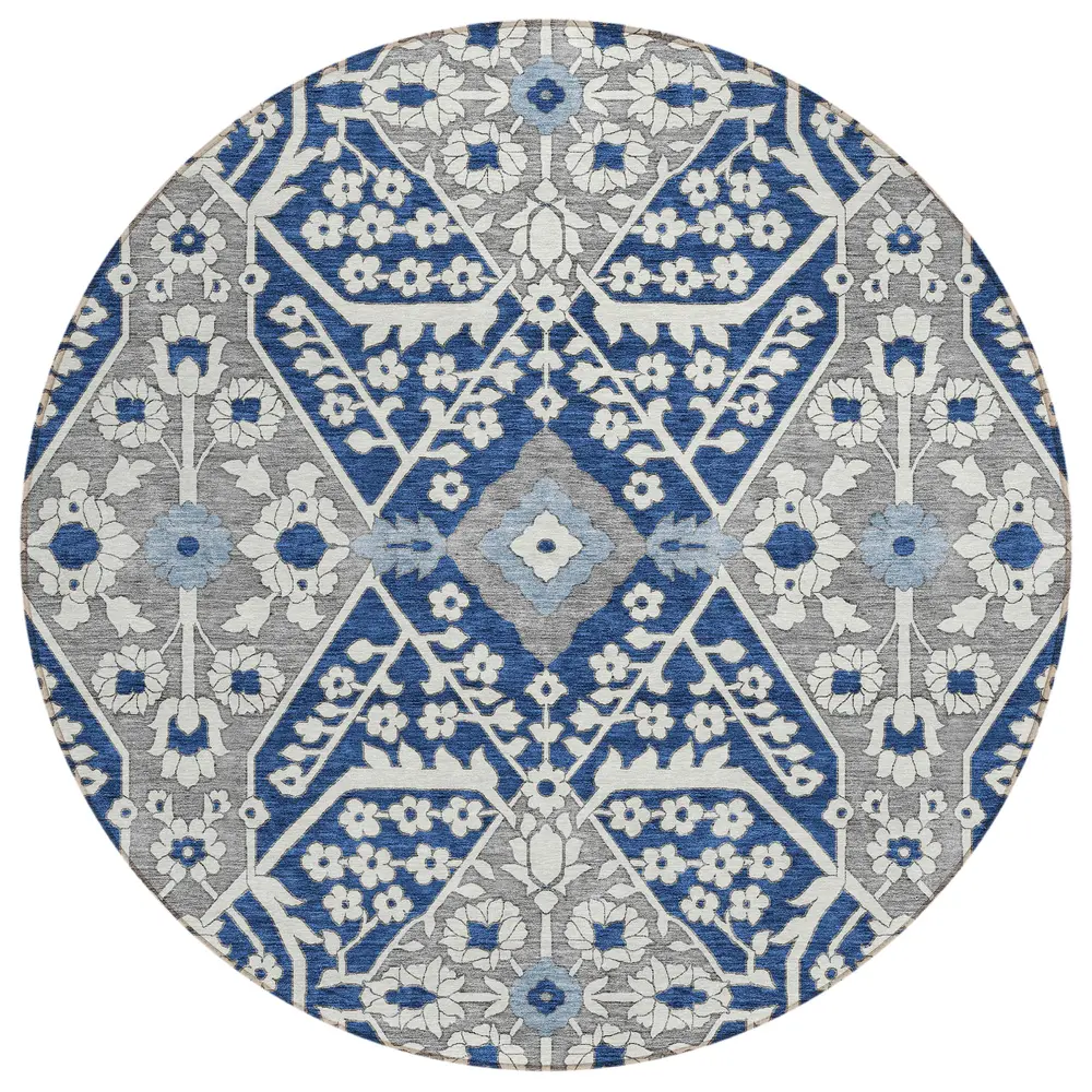 Chantille ACN863 Navy 8' x 8' Rug