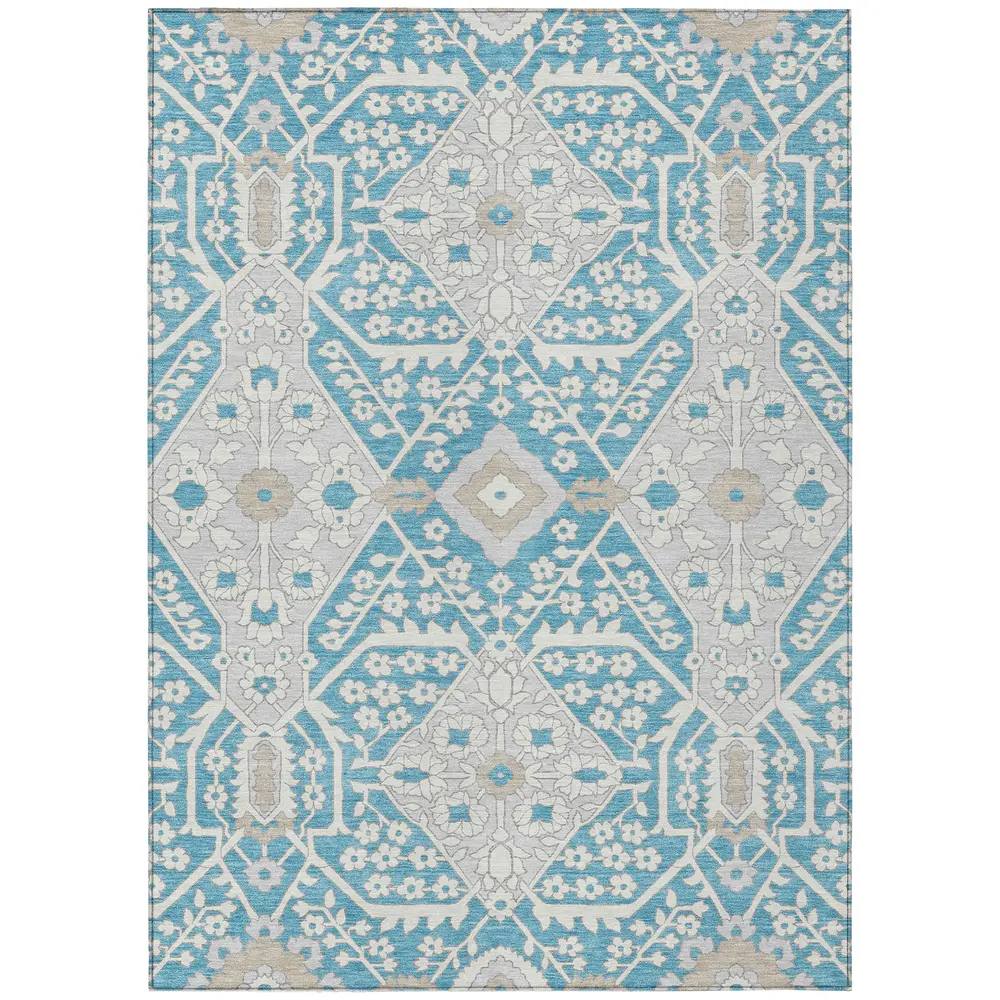 Chantille ACN863 Teal 10' x 14' Rug