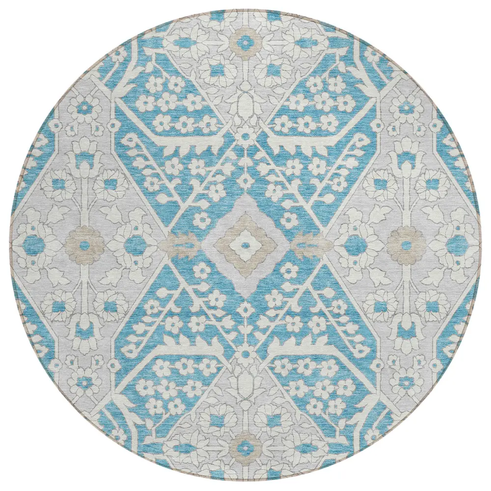 Chantille ACN863 Teal 8' x 8' Rug