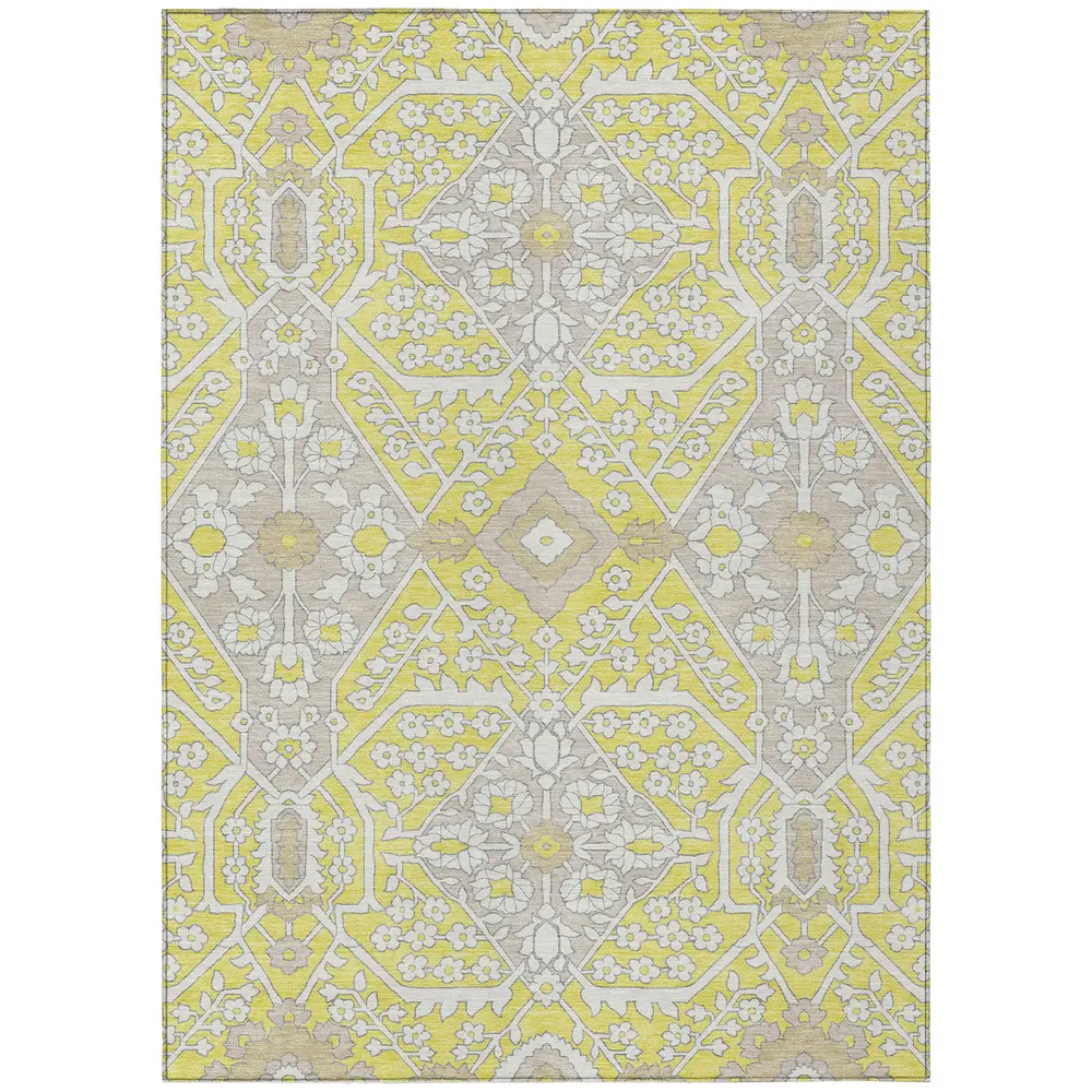 Chantille ACN863 Yellow 3' x 5' Rug