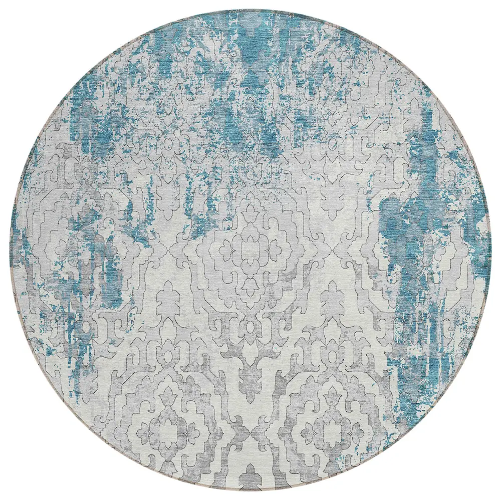 Chantille ACN864 Teal 8' x 8' Rug