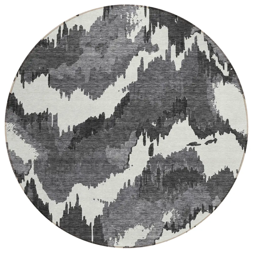 Chantille ACN865 Black 8' x 8' Rug