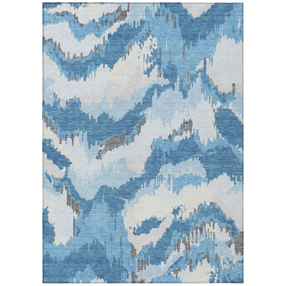 Chantille ACN865 Blue 3' x 5' Rug