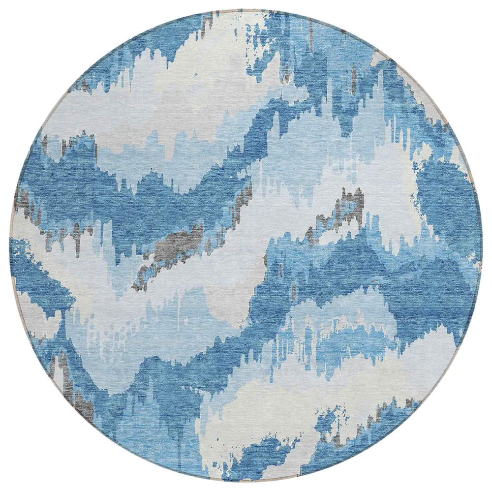 Chantille ACN865 Blue 8' x 8' Rug