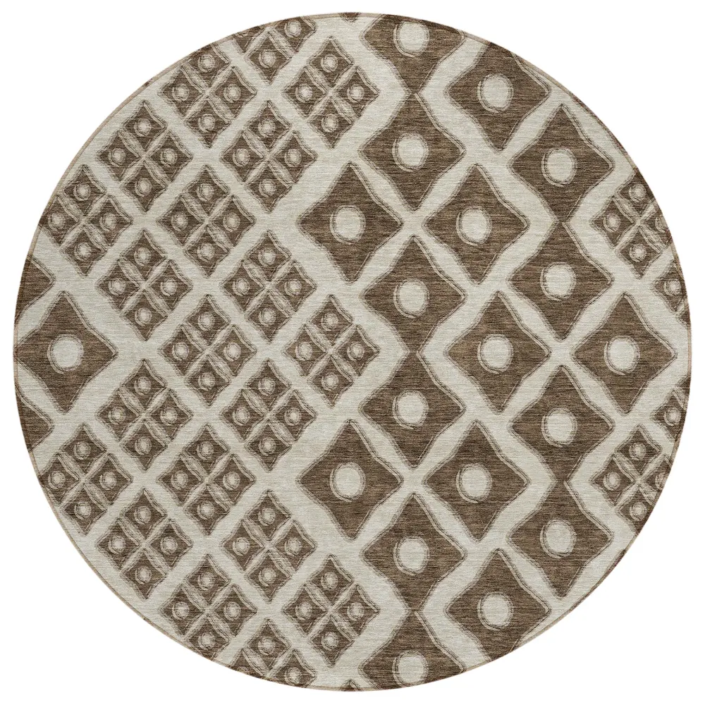Chantille ACN866 Brown 8' x 8' Rug