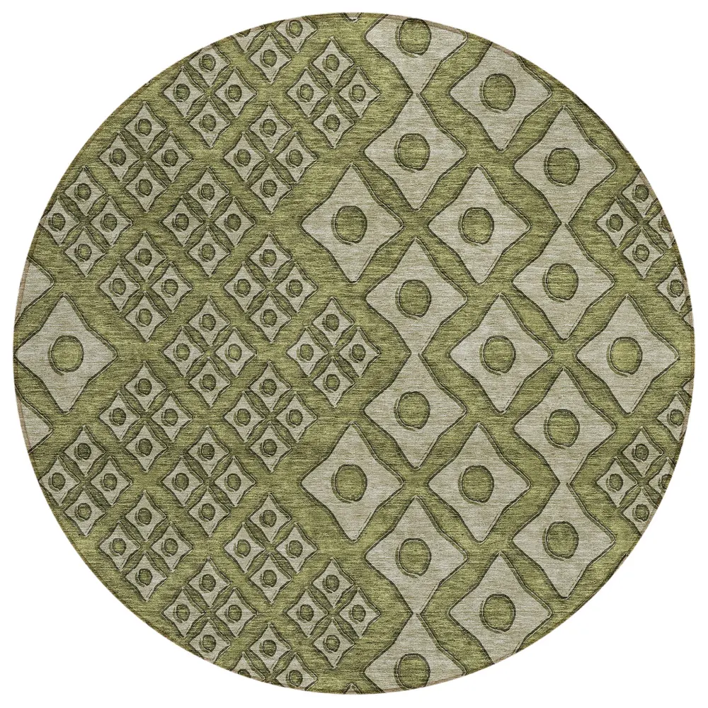 Chantille ACN866 Olive 8' x 8' Rug