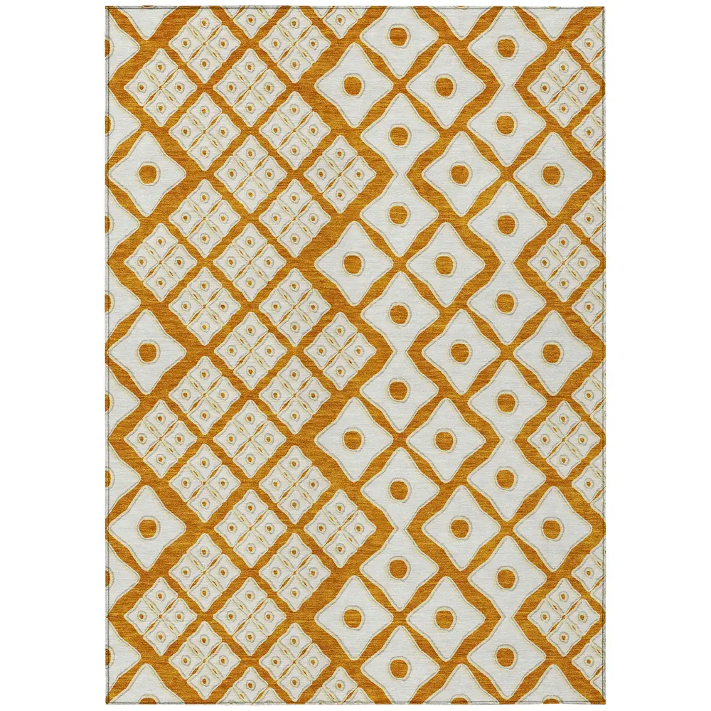 Chantille ACN866 Orange 3' x 5' Rug