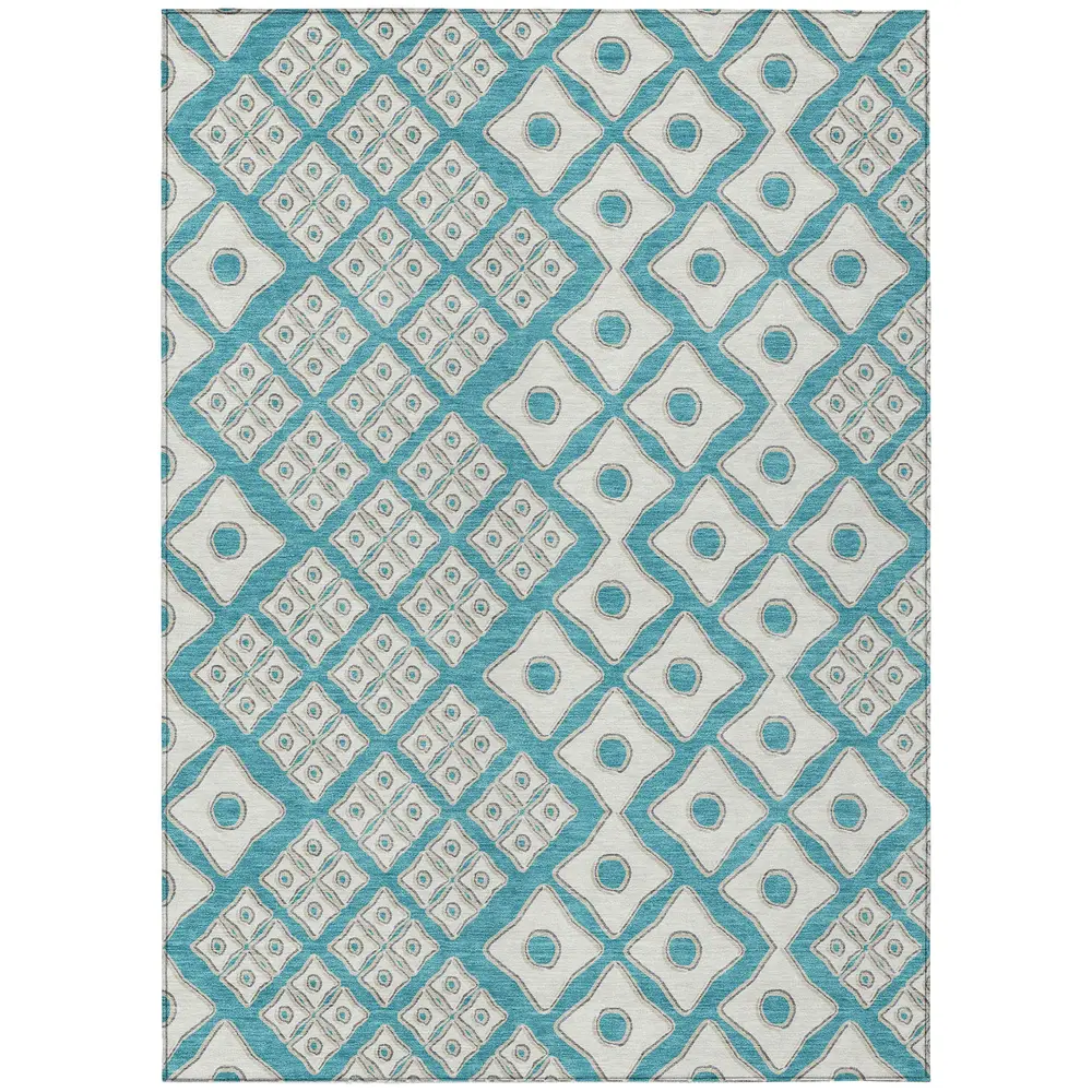 Chantille ACN866 Teal 10' x 14' Rug