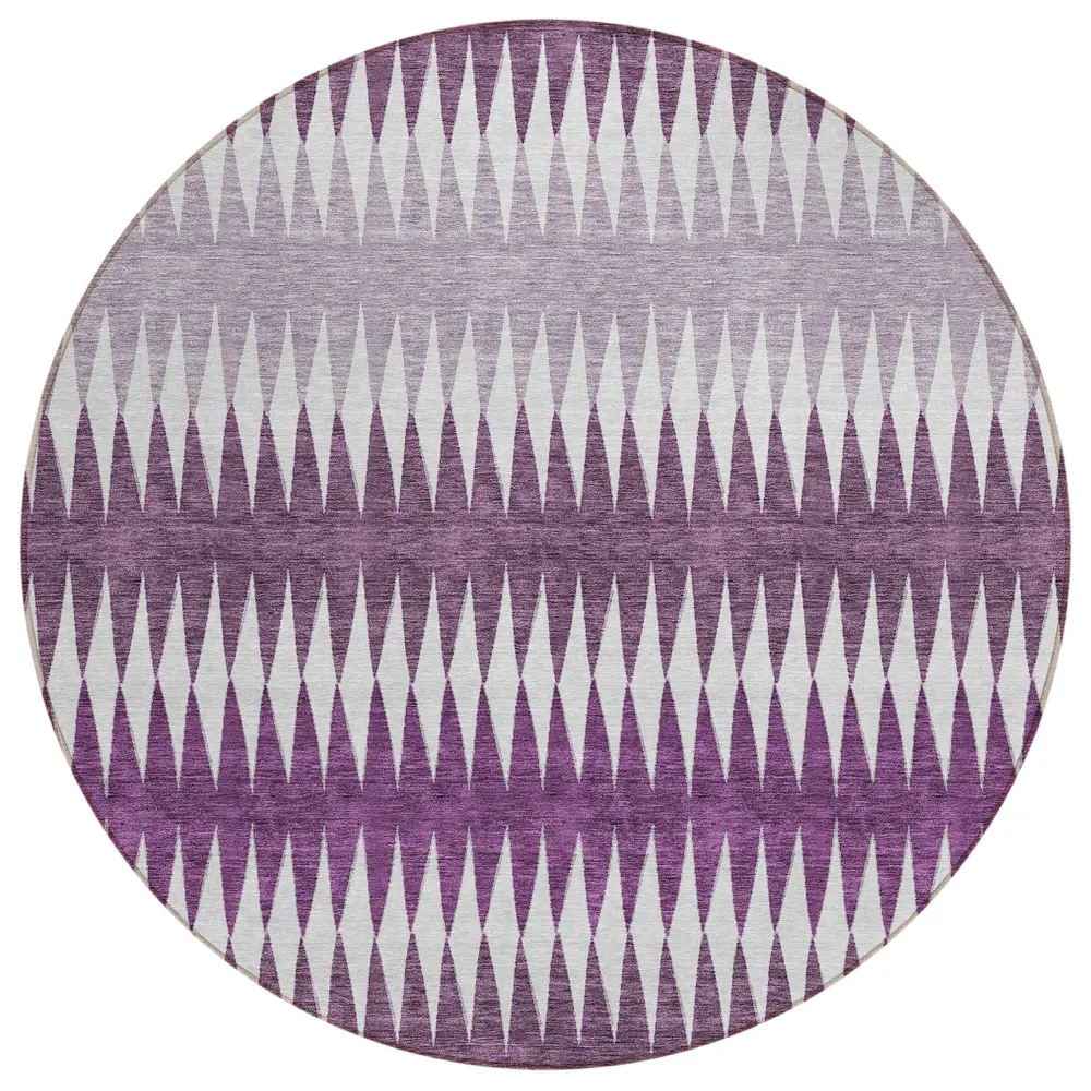 Chantille ACN867 Purple 8' x 8' Rug