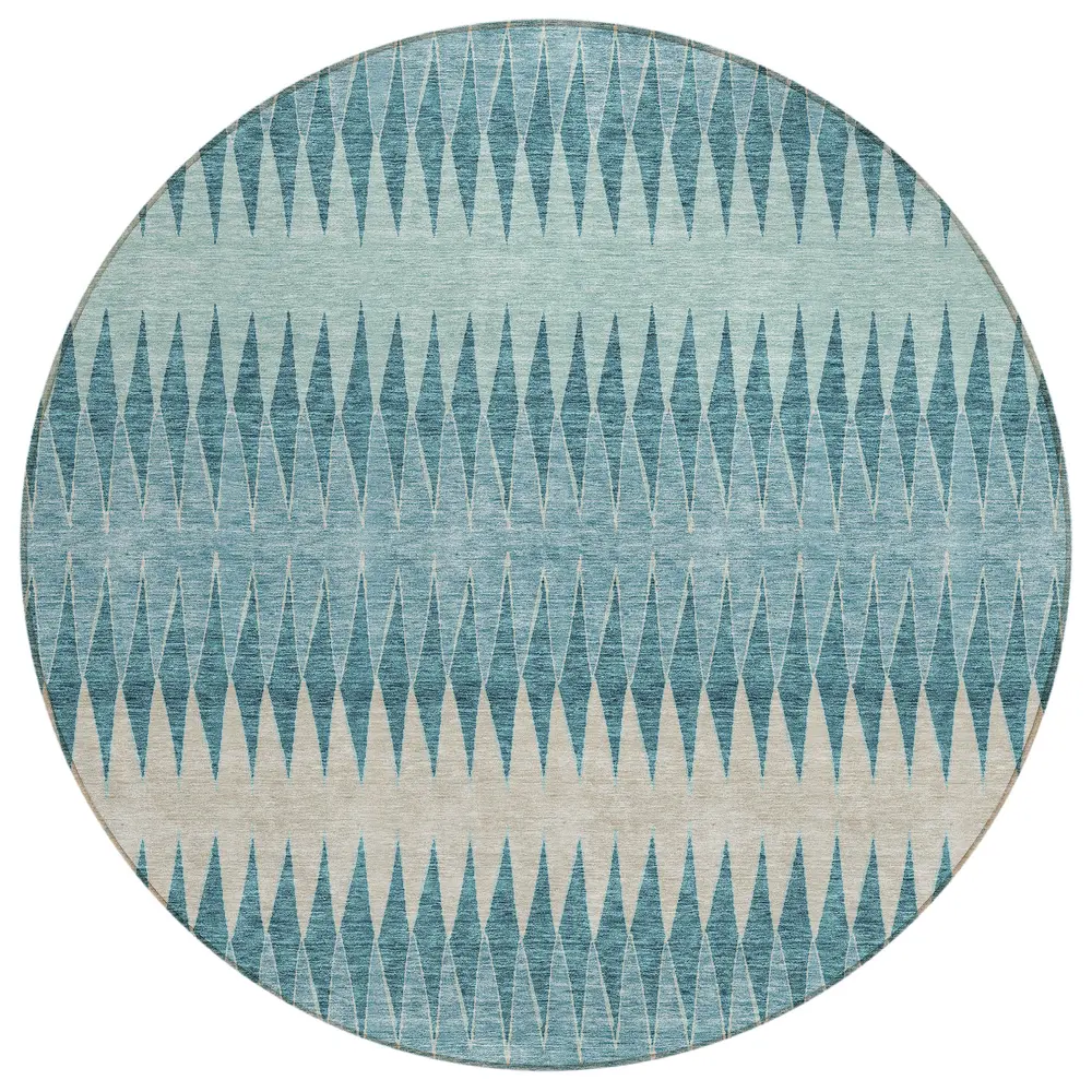 Chantille ACN867 Teal 8' x 8' Rug