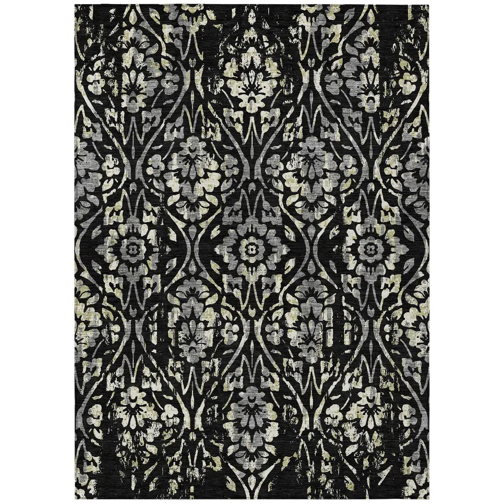 Chantille ACN868 Black 5' x 7'6