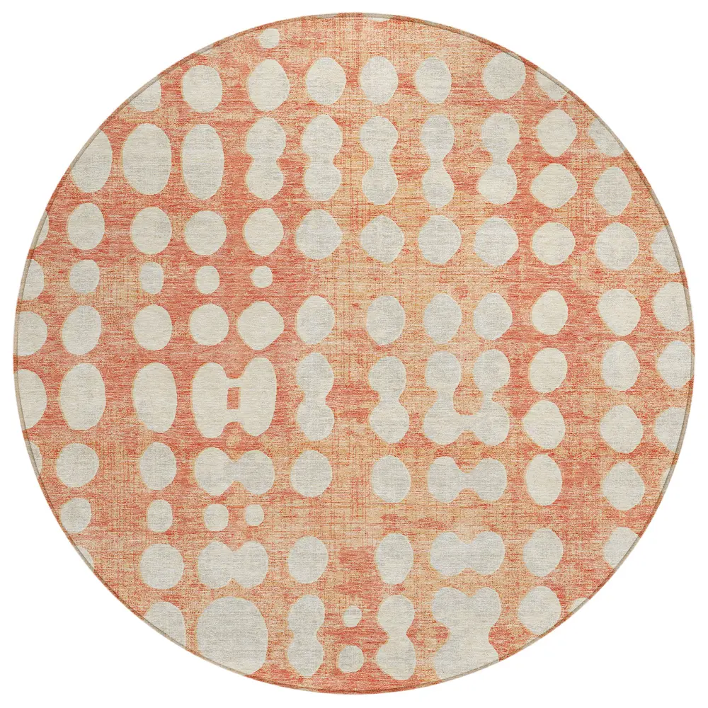 Chantille ACN869 Coral 8' x 8' Rug