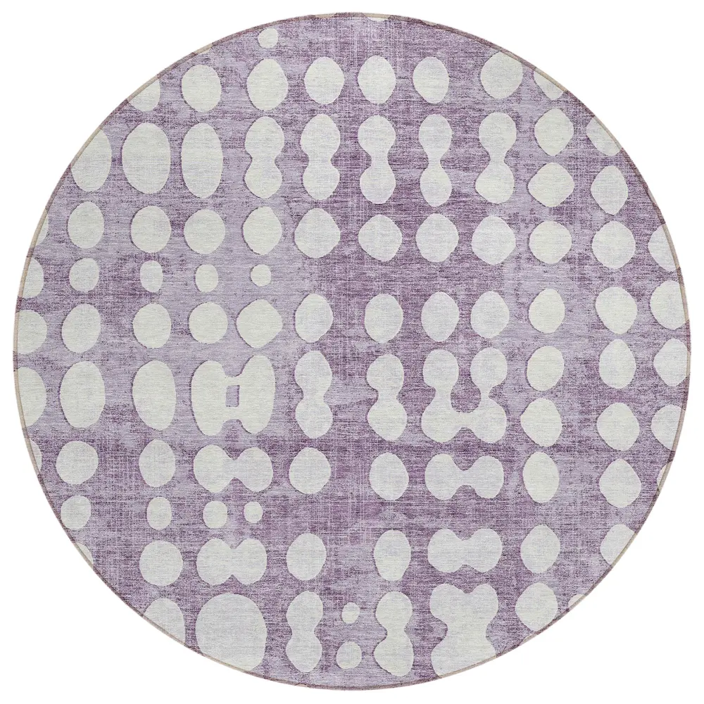 Chantille ACN869 Purple 8' x 8' Rug