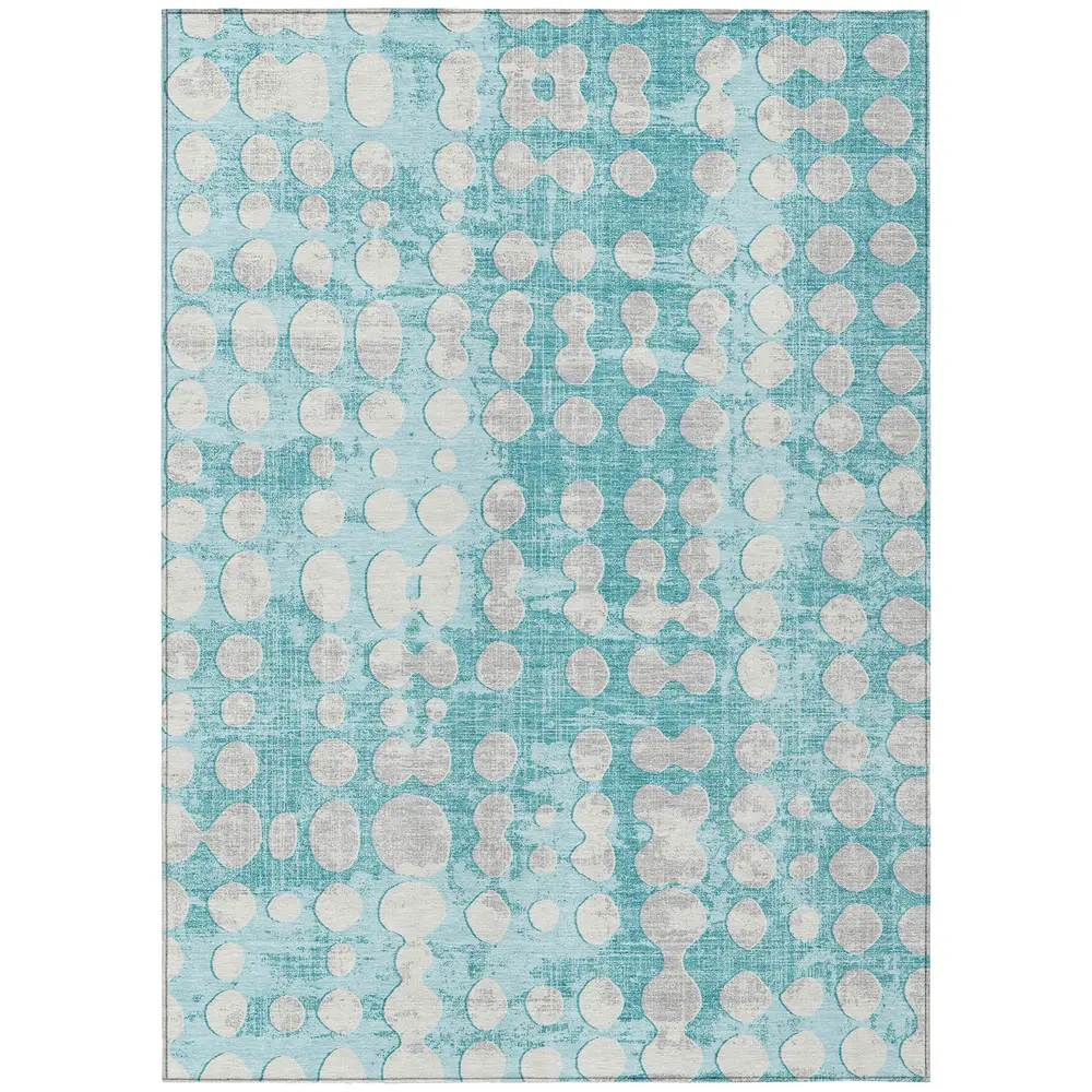 Chantille ACN869 Teal 5' x 7'6