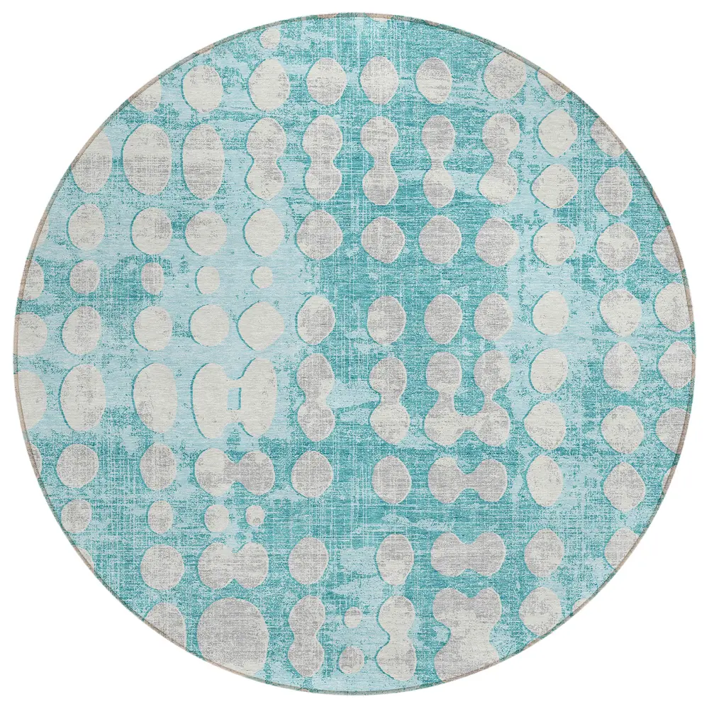 Chantille ACN869 Teal 8' x 8' Rug