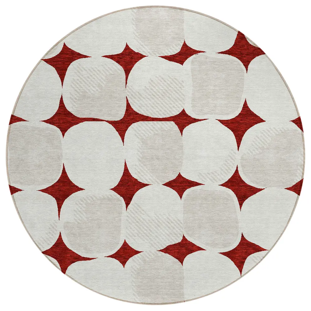 Chantille ACN870 Burgundy 8' x 8' Rug