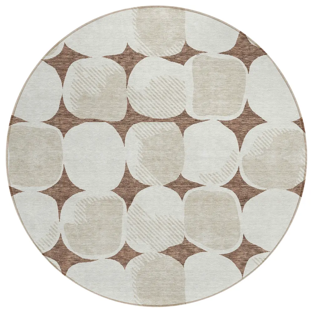 Chantille ACN870 Brown 8' x 8' Rug