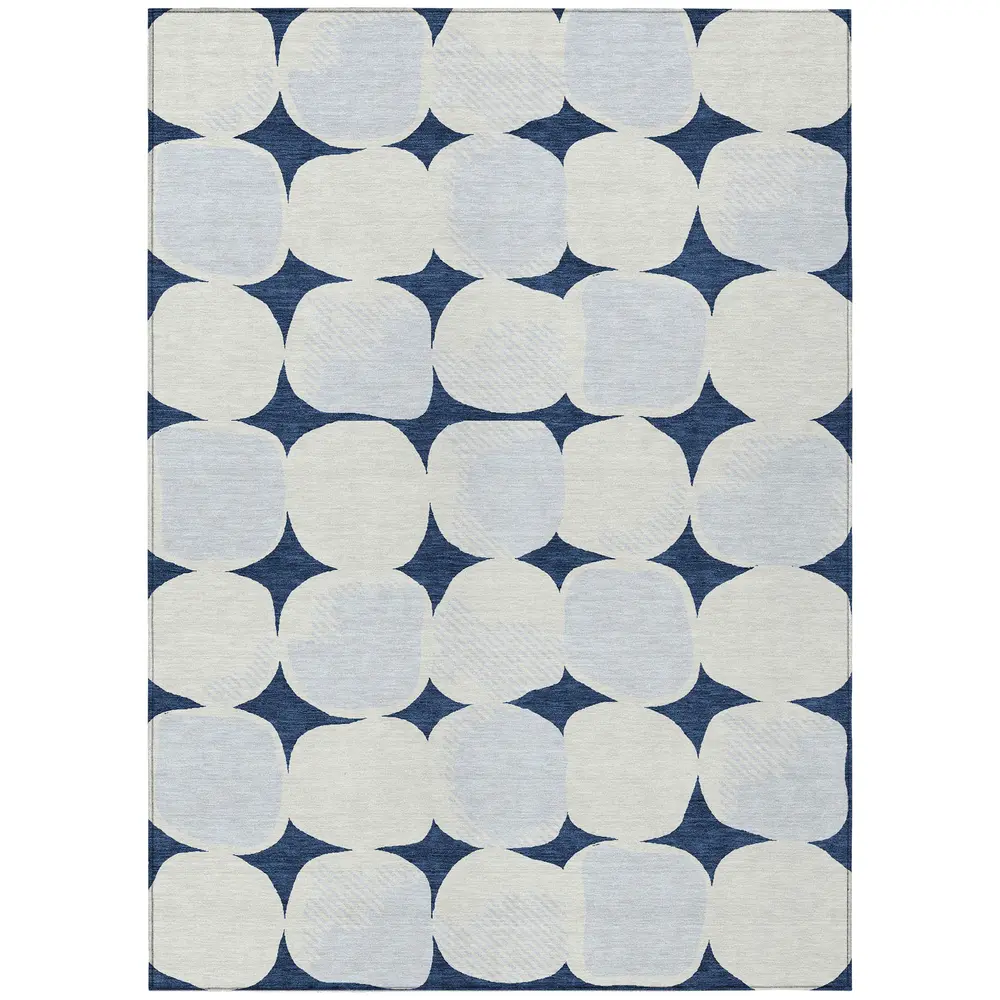 Chantille ACN870 Navy 5' x 7'6