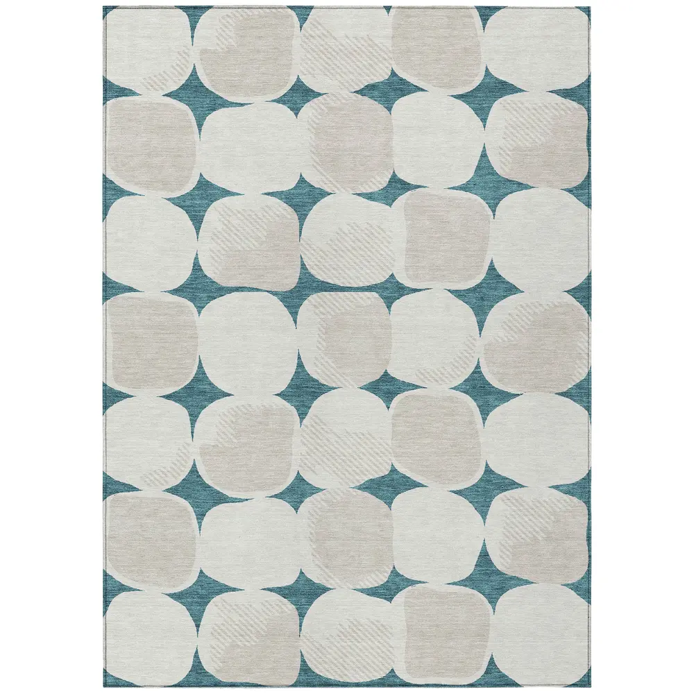 Chantille ACN870 Teal 9' x 12' Rug
