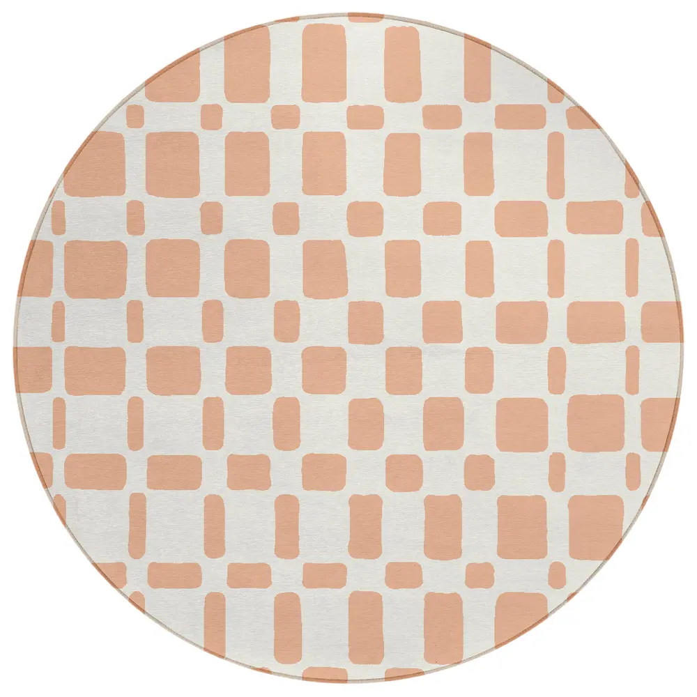 Chantille ACN871 Peach 8' x 8' Rug