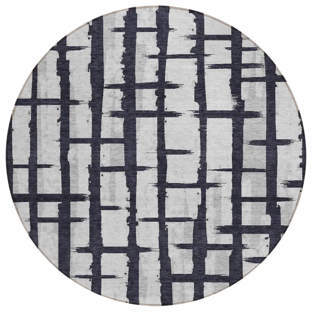 Chantille ACN872 Black 8' x 8' Rug