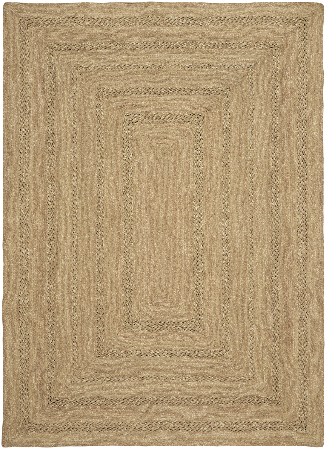 Nourison Natural Seagrass 4' x 6' Natural Outdoor Rug