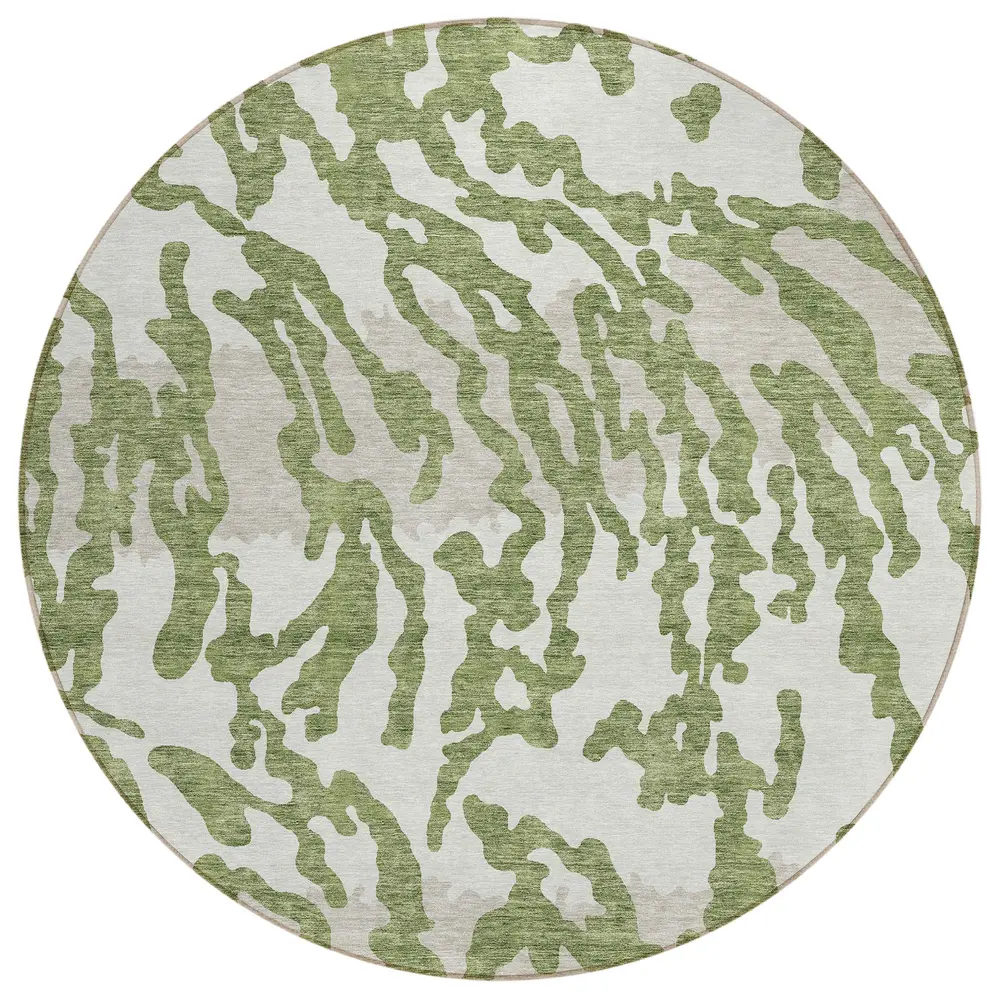 Chantille ACN873 Green 8' x 8' Rug