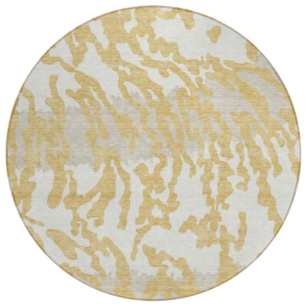 Chantille ACN873 Gold 8' x 8' Rug