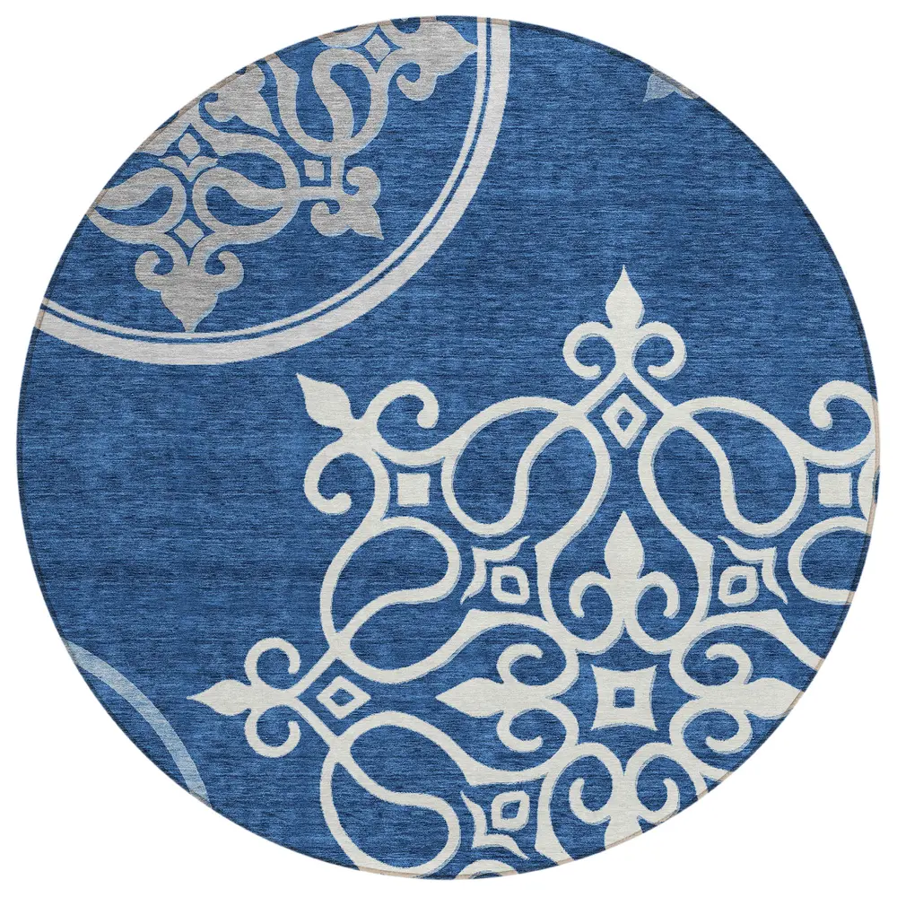 Chantille ACN874 Navy 8' x 8' Rug