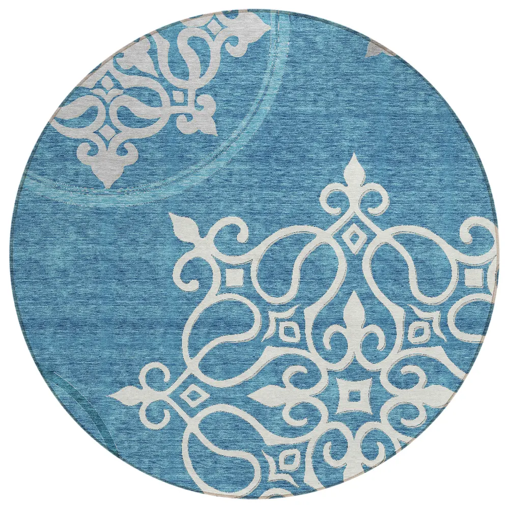 Chantille ACN874 Teal 8' x 8' Rug