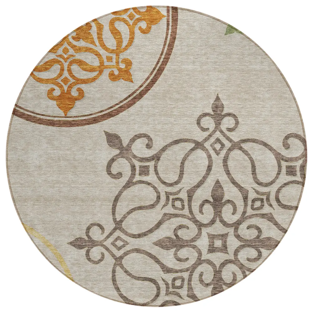 Chantille ACN874 Taupe 8' x 8' Rug