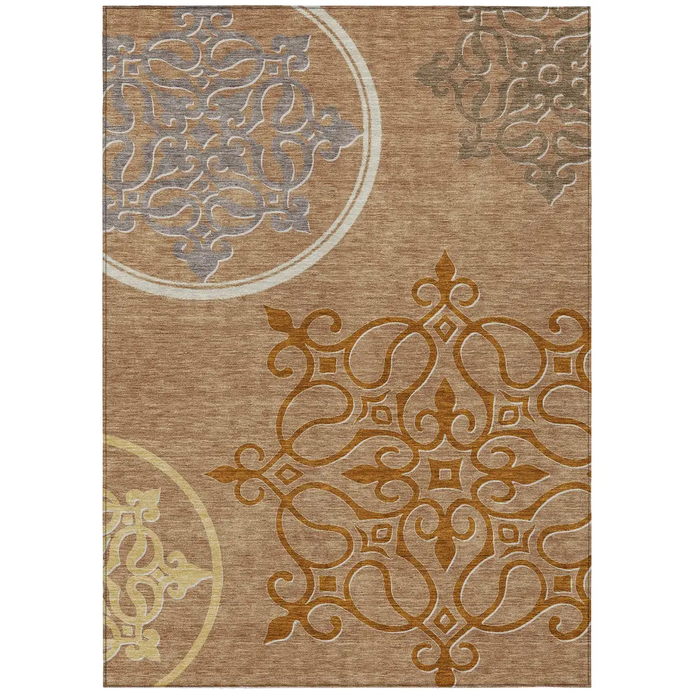 Chantille ACN874 Terracotta 5' x 7'6