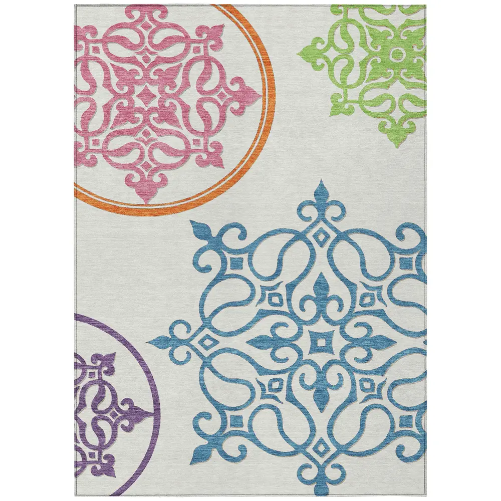 Chantille ACN874 White 10' x 14' Rug